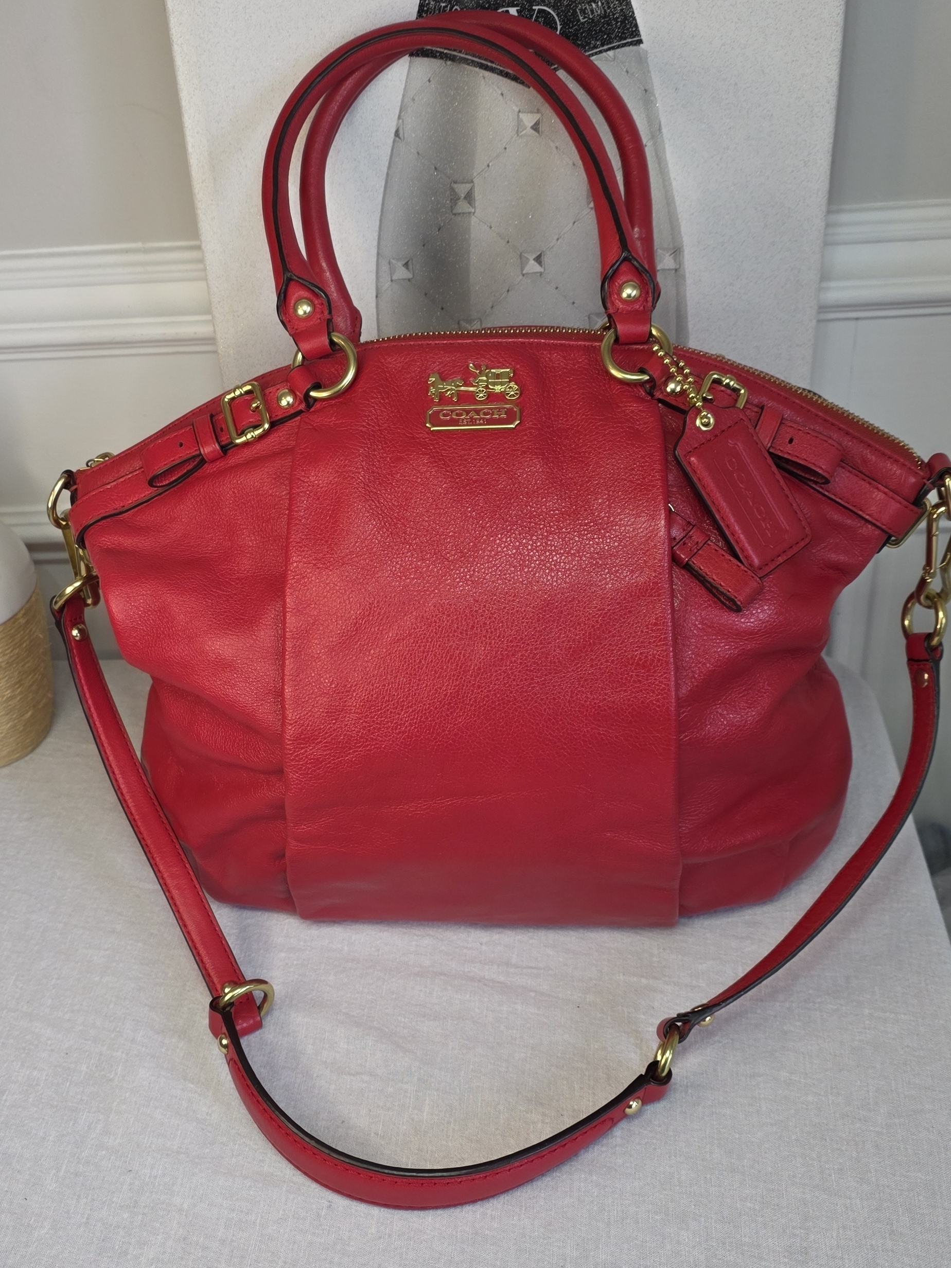 Coach Madison Lindsey Satchel
